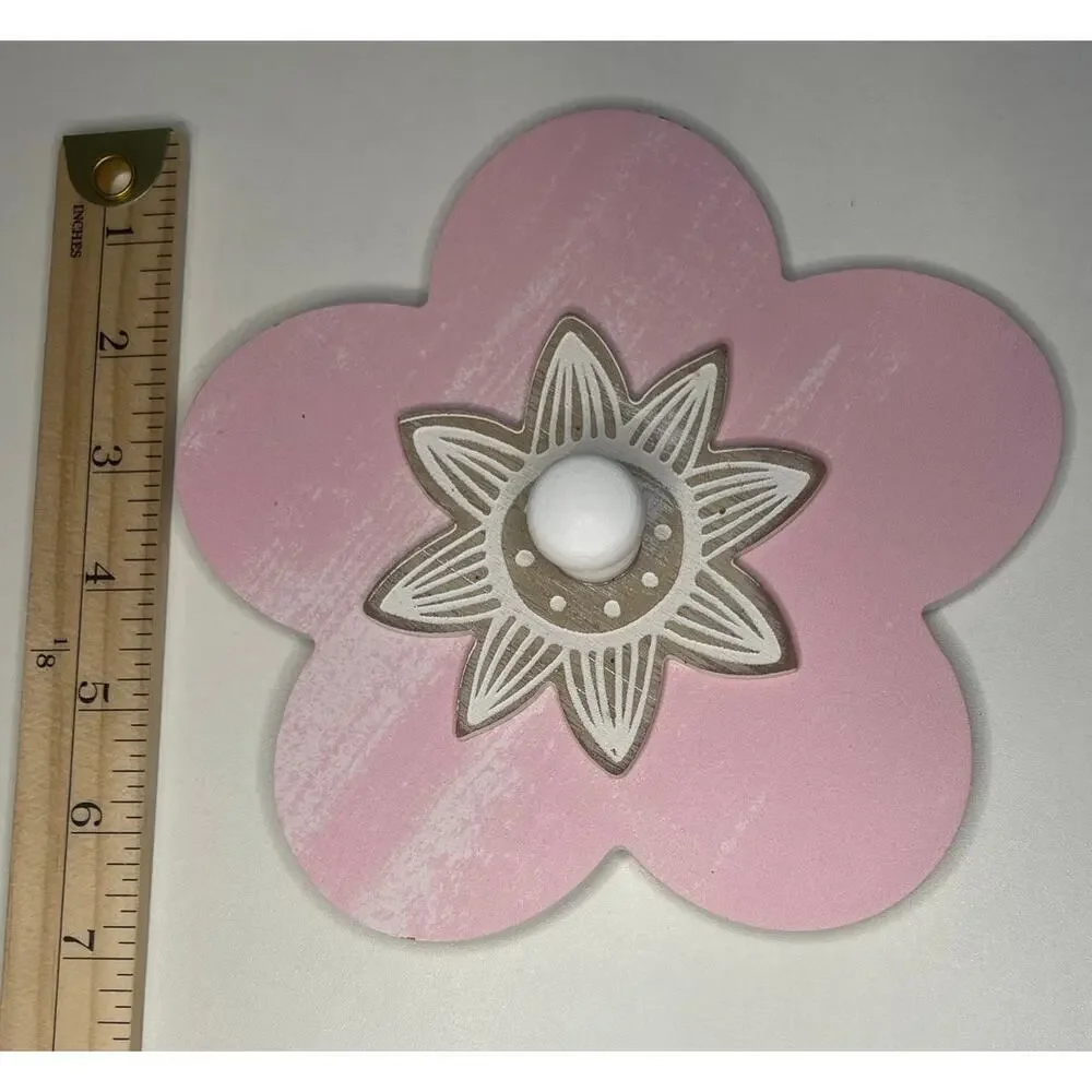 Set of 2 Flower Wall Hooks